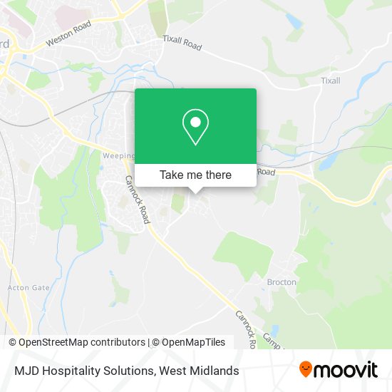 MJD Hospitality Solutions map