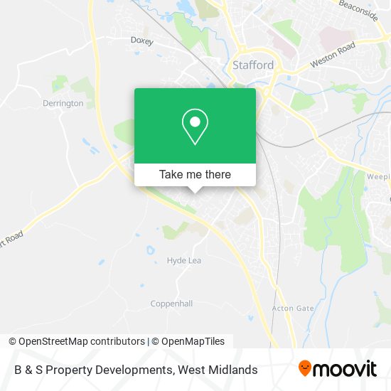 B & S Property Developments map
