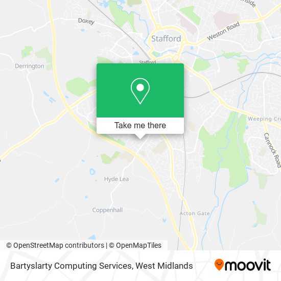 Bartyslarty Computing Services map