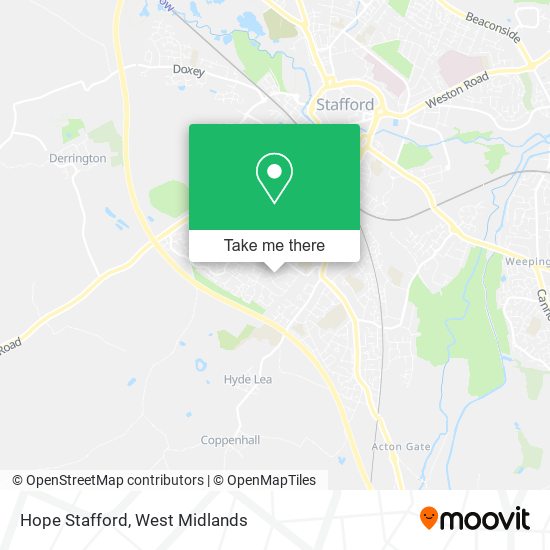 Hope Stafford map