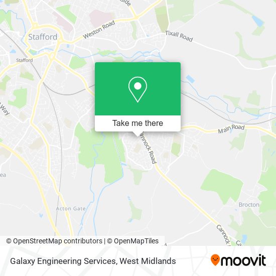Galaxy Engineering Services map