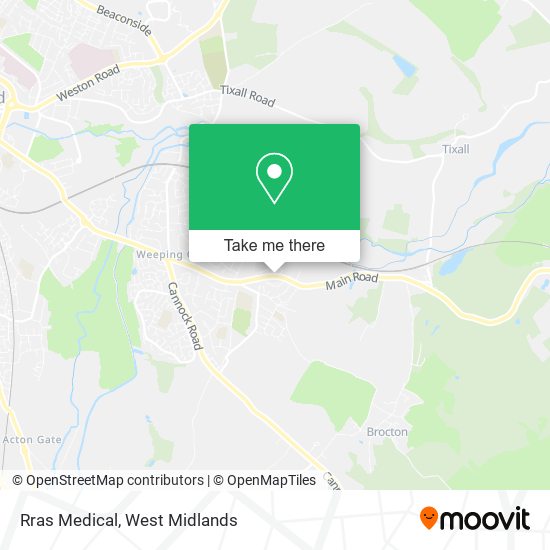 Rras Medical map