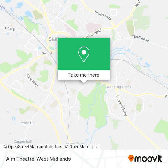 Aim Theatre map
