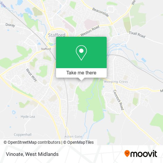 Vinoate map