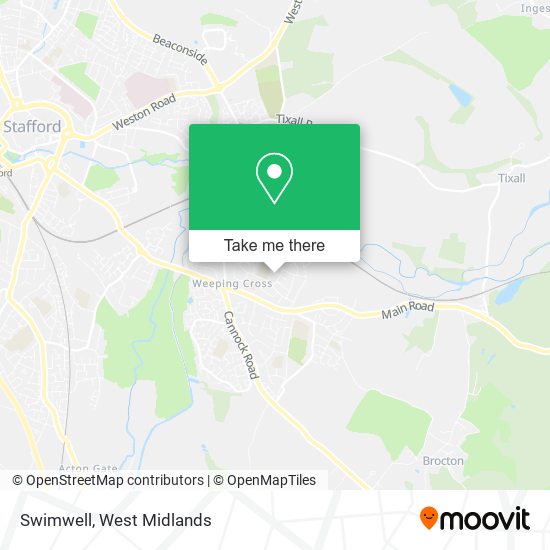 Swimwell map