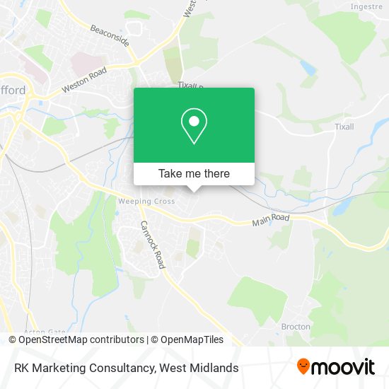 RK Marketing Consultancy map