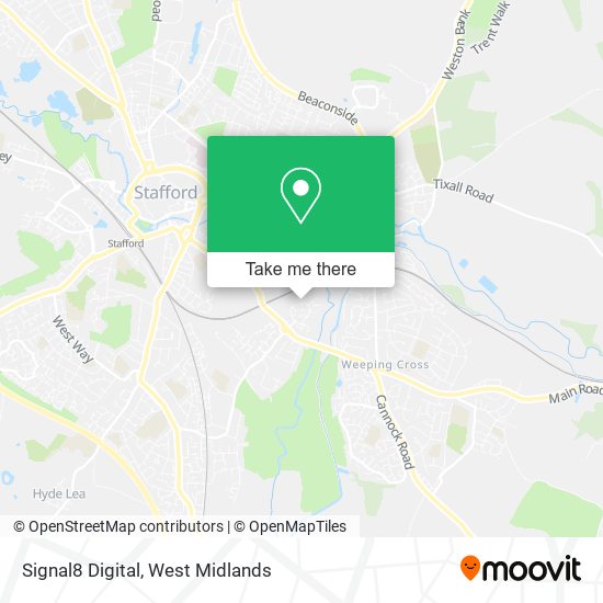 Signal8 Digital map