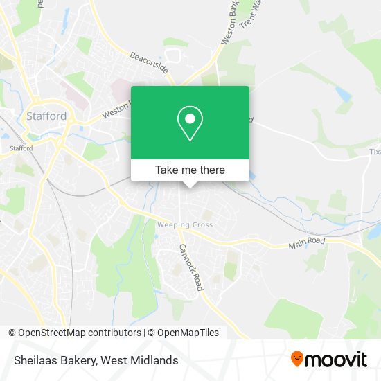 Sheilaas Bakery map