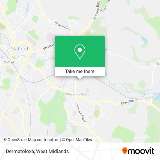 Dermatoloxa map