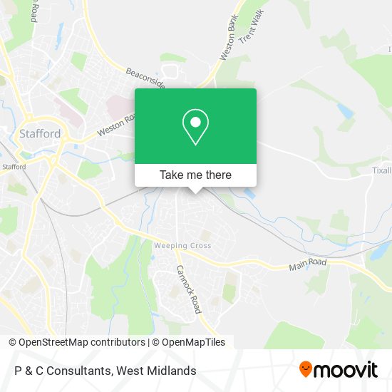 P & C Consultants map