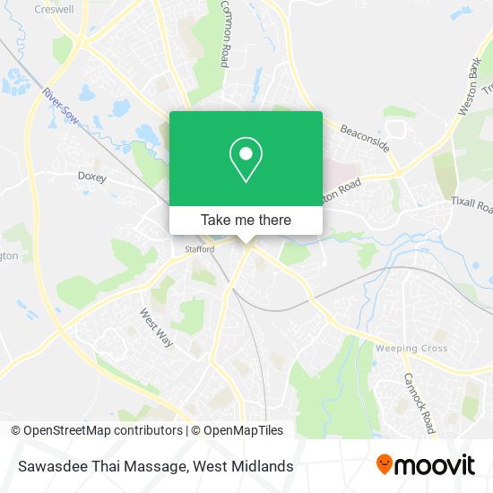 Sawasdee Thai Massage map