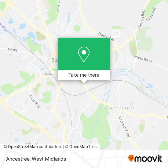 Ancestree map