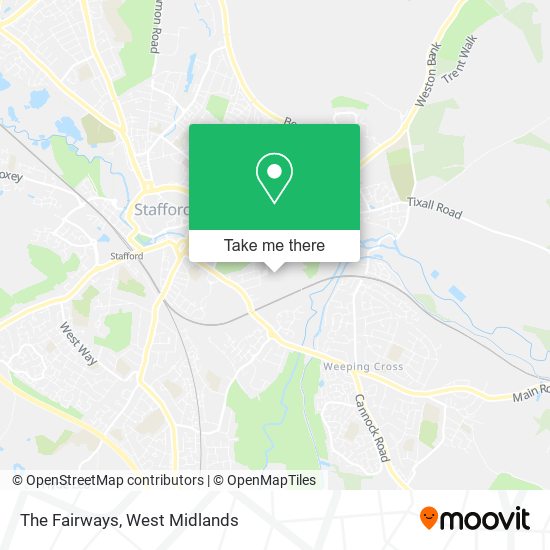 The Fairways map