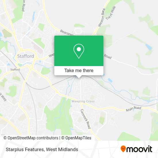 Starplus Features map