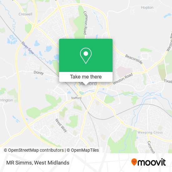 MR Simms map