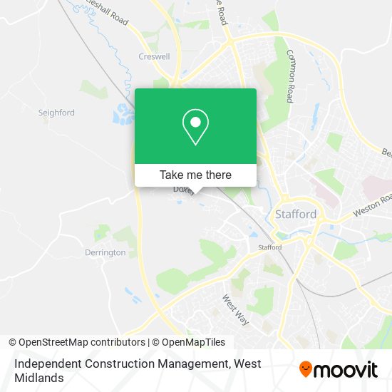 Independent Construction Management map
