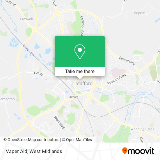 Vaper Aid map