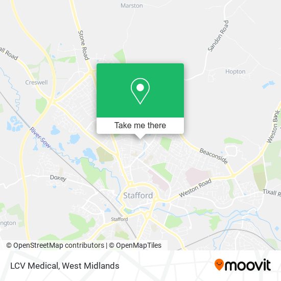 LCV Medical map