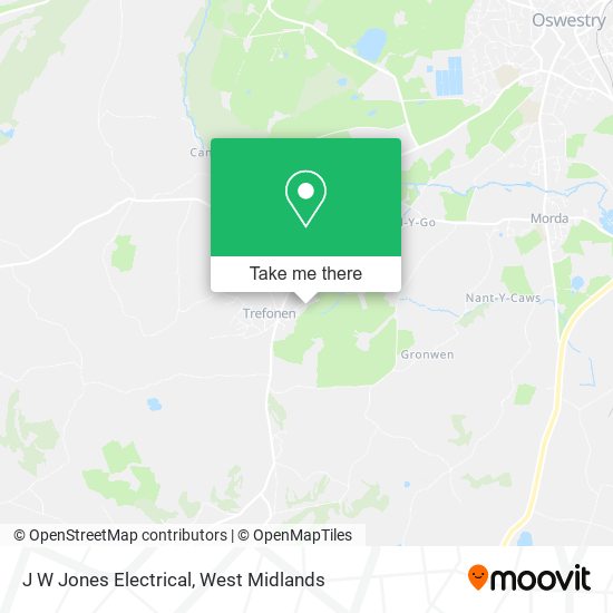 J W Jones Electrical map