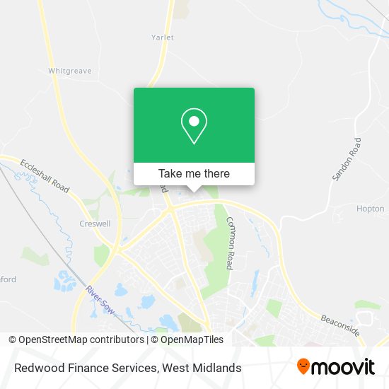 Redwood Finance Services map