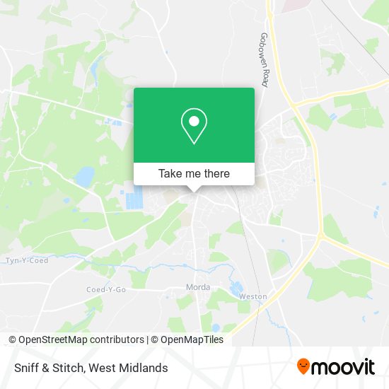 Sniff & Stitch map