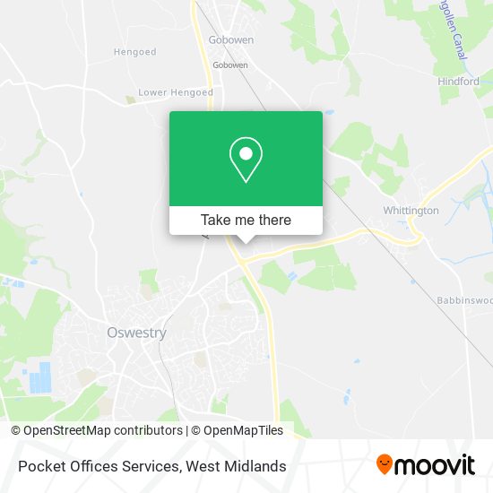 Pocket Offices Services map