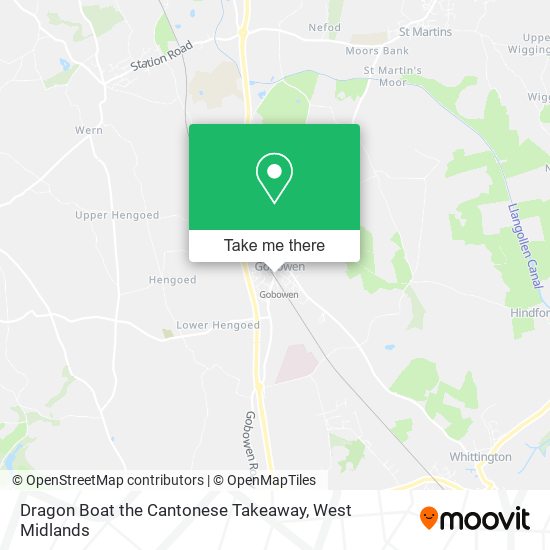Dragon Boat the Cantonese Takeaway map