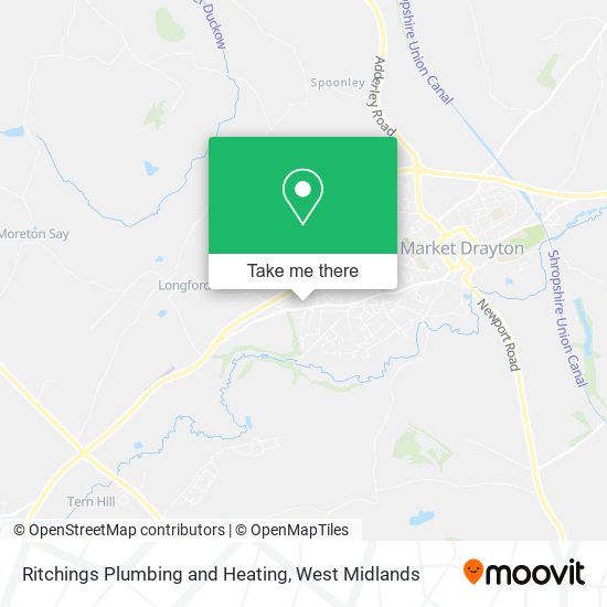 Ritchings Plumbing and Heating map