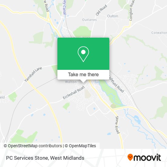 PC Services Stone map