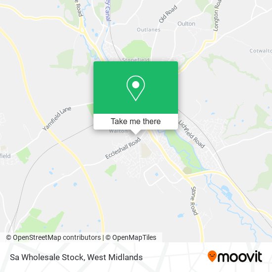 Sa Wholesale Stock map