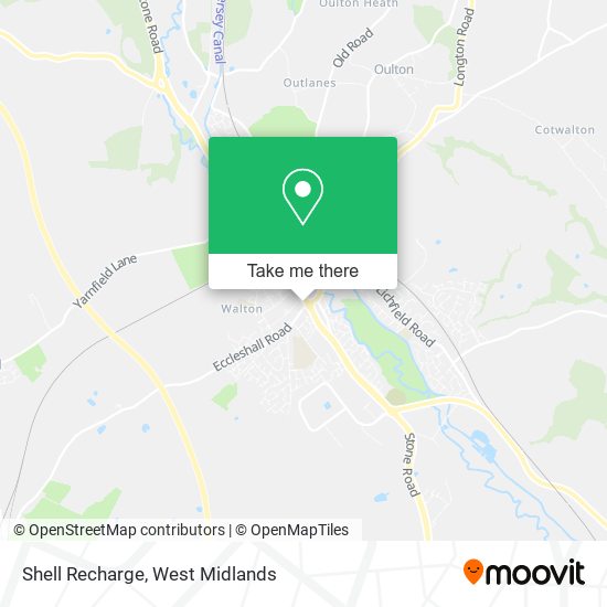 Shell Recharge map