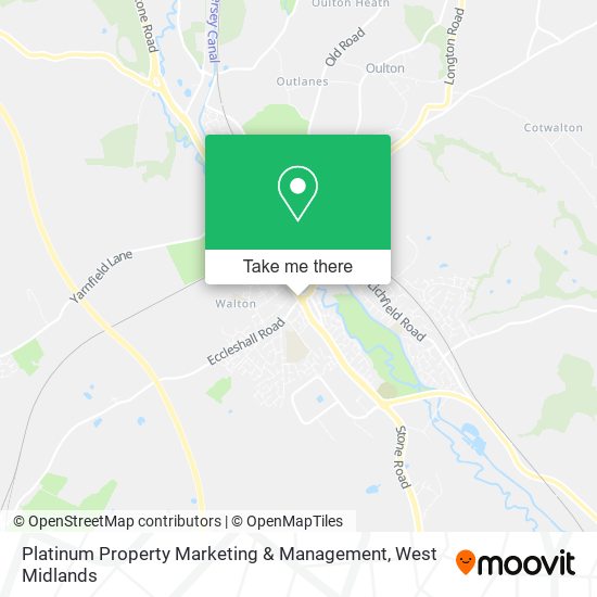 Platinum Property Marketing & Management map