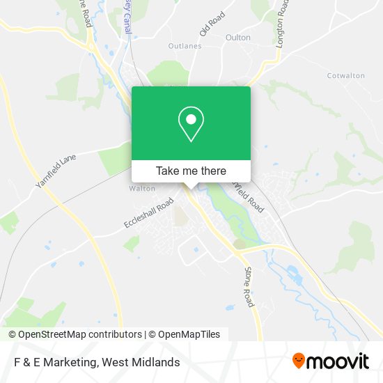 F & E Marketing map