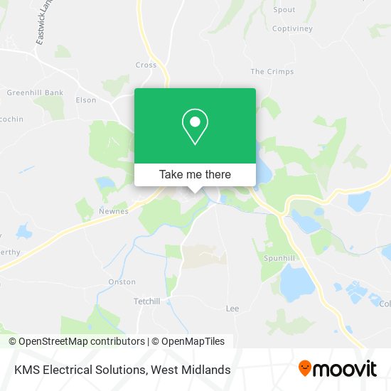 KMS Electrical Solutions map