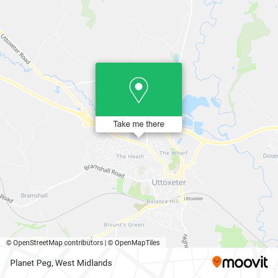 Planet Peg map