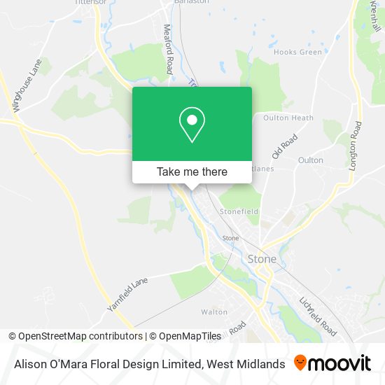 Alison O'Mara Floral Design Limited map
