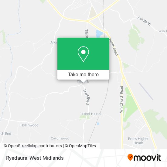Ryedaura map