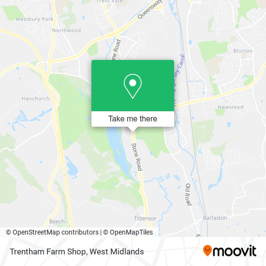 Trentham Farm Shop map