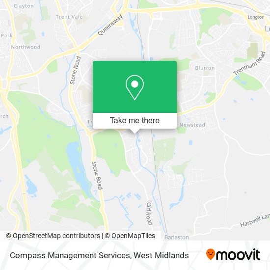 Compass Management Services map