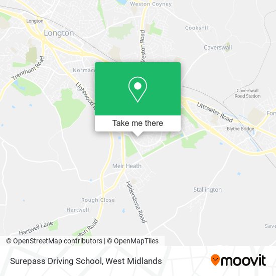 Surepass Driving School map