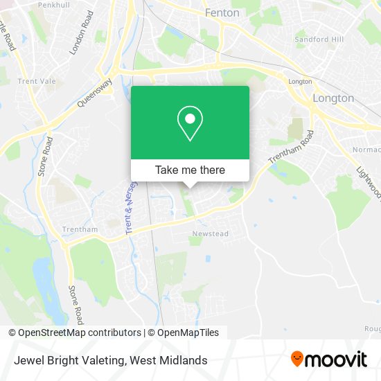 Jewel Bright Valeting map