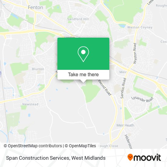 Span Construction Services map