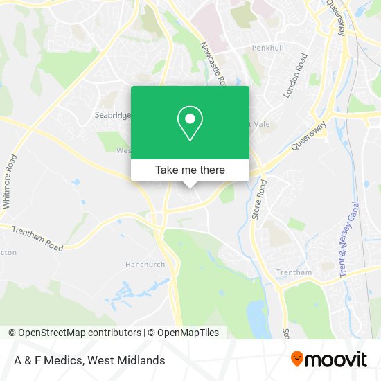 A & F Medics map