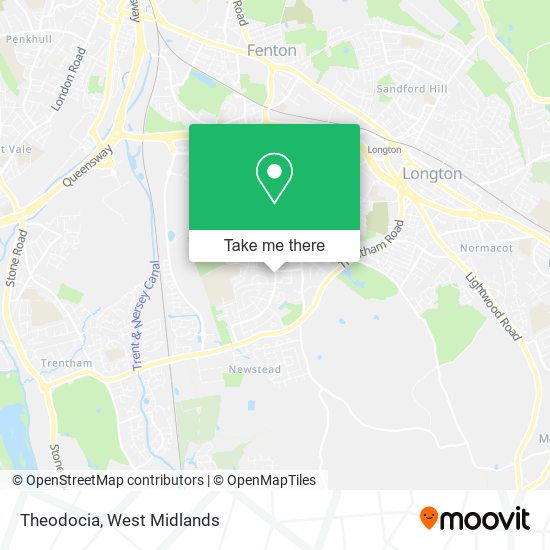 Theodocia map