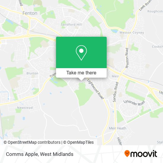Comms Apple map