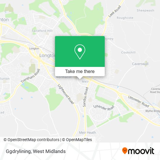 Ggdrylining map