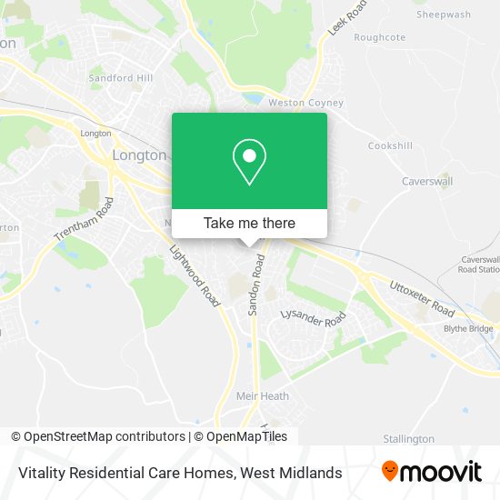 Vitality Residential Care Homes map