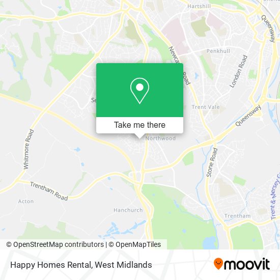 Happy Homes Rental map