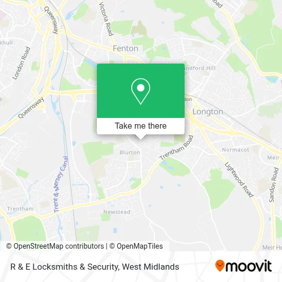 R & E Locksmiths & Security map