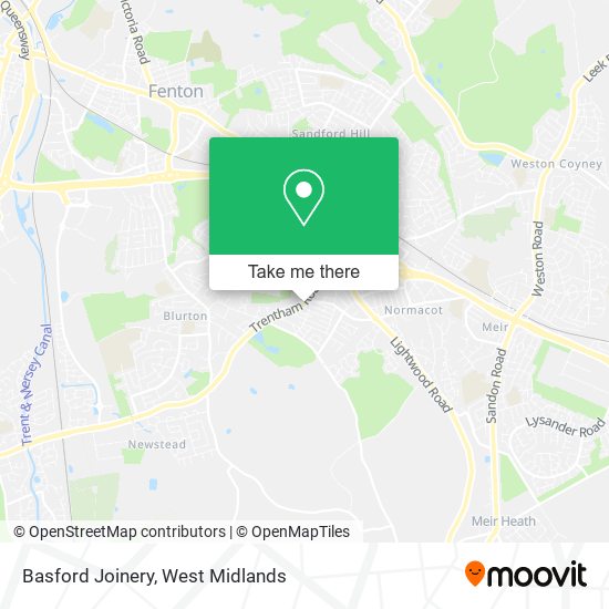 Basford Joinery map